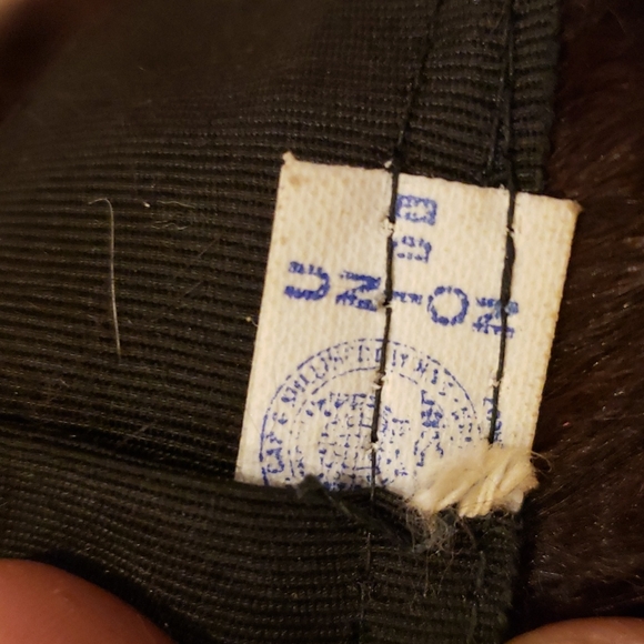 This vintage Union made mink hat and box - Picture 5 of 5